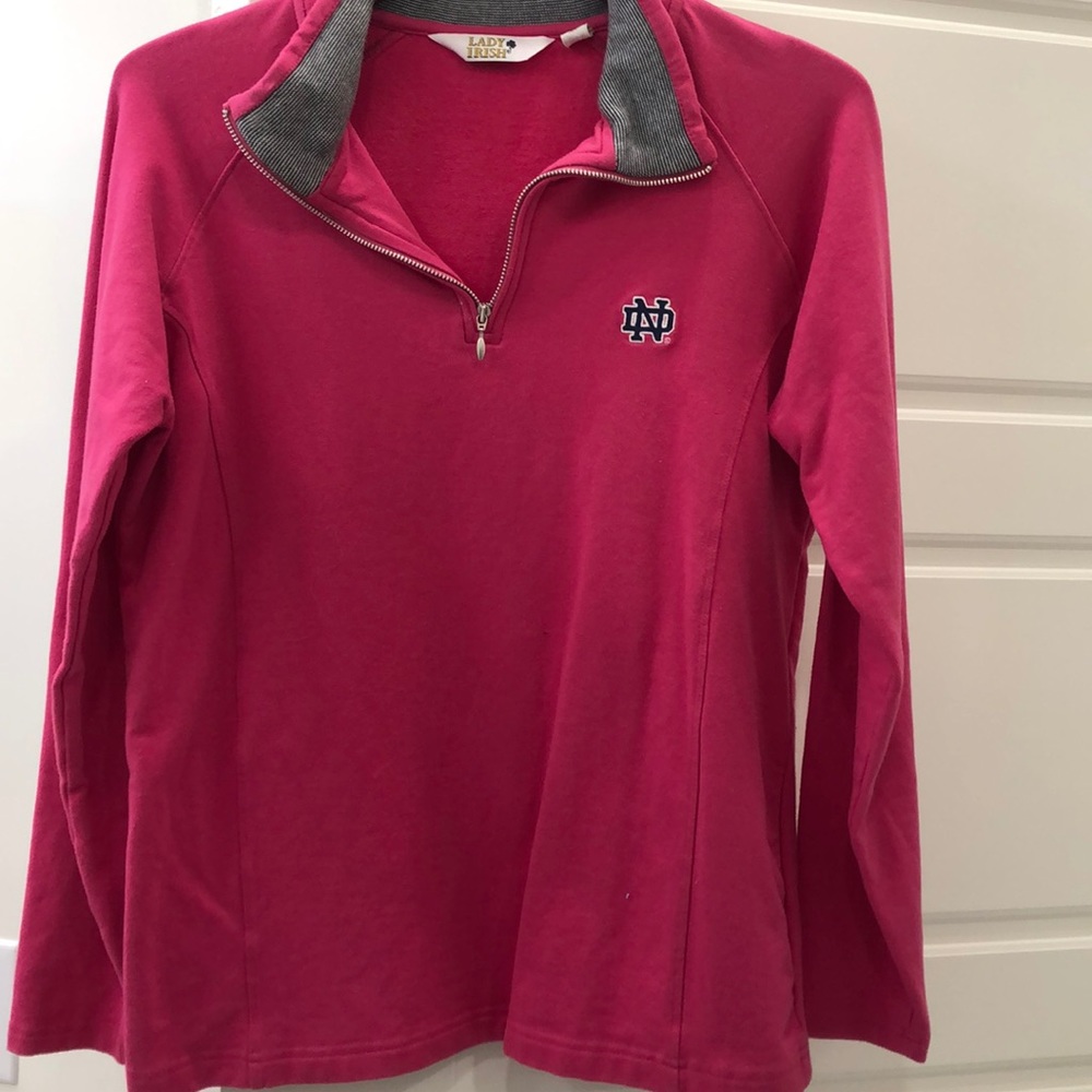 Cute Norte Dame Quarter zip